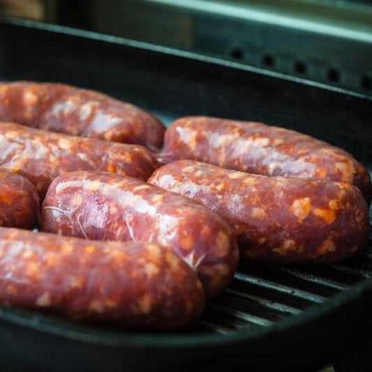 Pork Cheddar Bratwurst Sausage (Large Links)